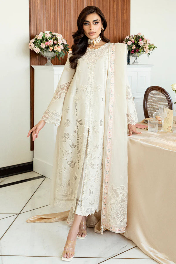 Qalamkar - CS-08 Ersa 3 Piece Embroidered Lawn