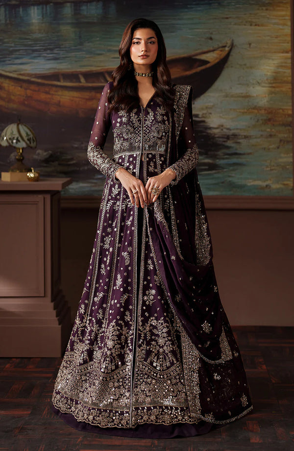 Zarif - PRC-01-Ireleen Three Piece Chiffon Suit