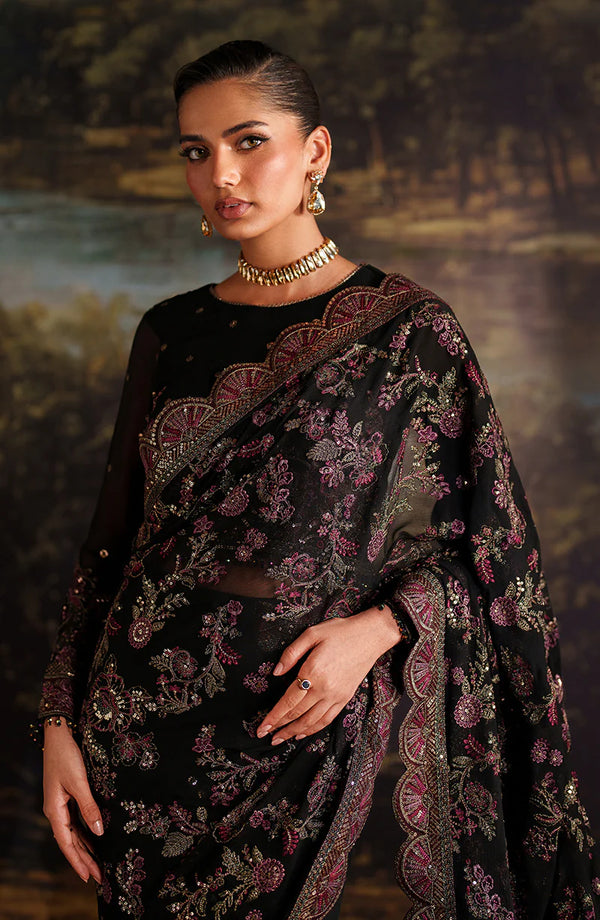 Zarif - PRC-04-Victoria Three Piece Chiffon Suit