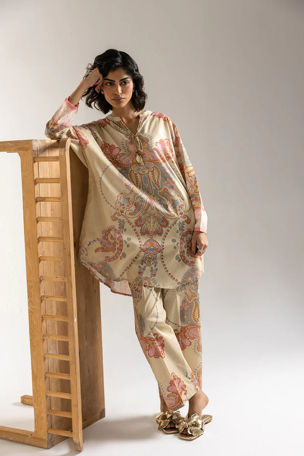 Ethnc - E6173-102-324 2 Piece Lawn Suit