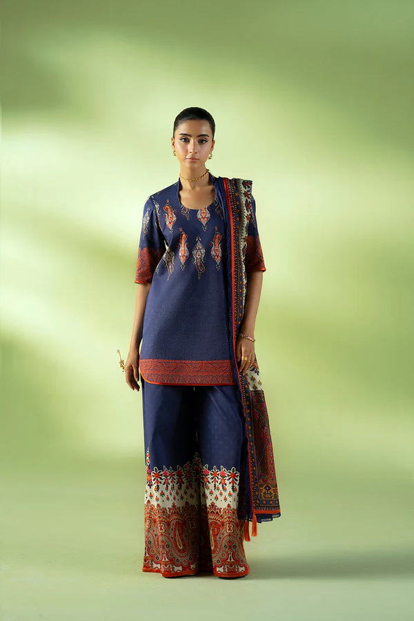 Saira Rizwan - Cloud Nine Three Piece Printed Cambric