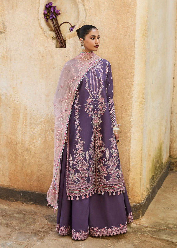 Hussain Rehar - D-668 Irris 3 Piece Embroidered Lawn