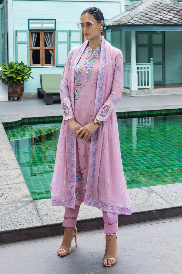 Mushq - Hemline-Leore Three Piece Raw Silk Suit