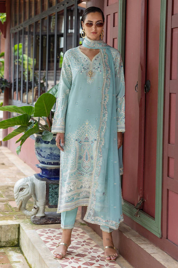 Mushq - Hemline-Freyelle Three Piece Raw Silk Suit