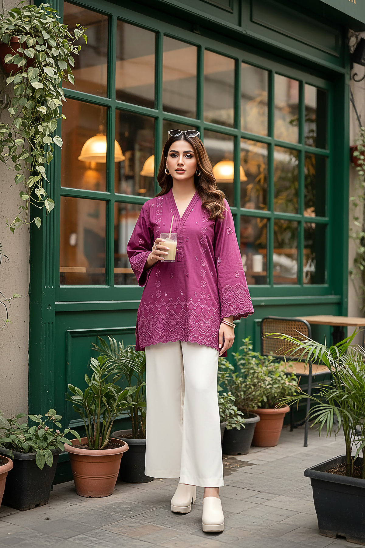 LSM -LG-IZ-0531 One Piece Cotton Lawn