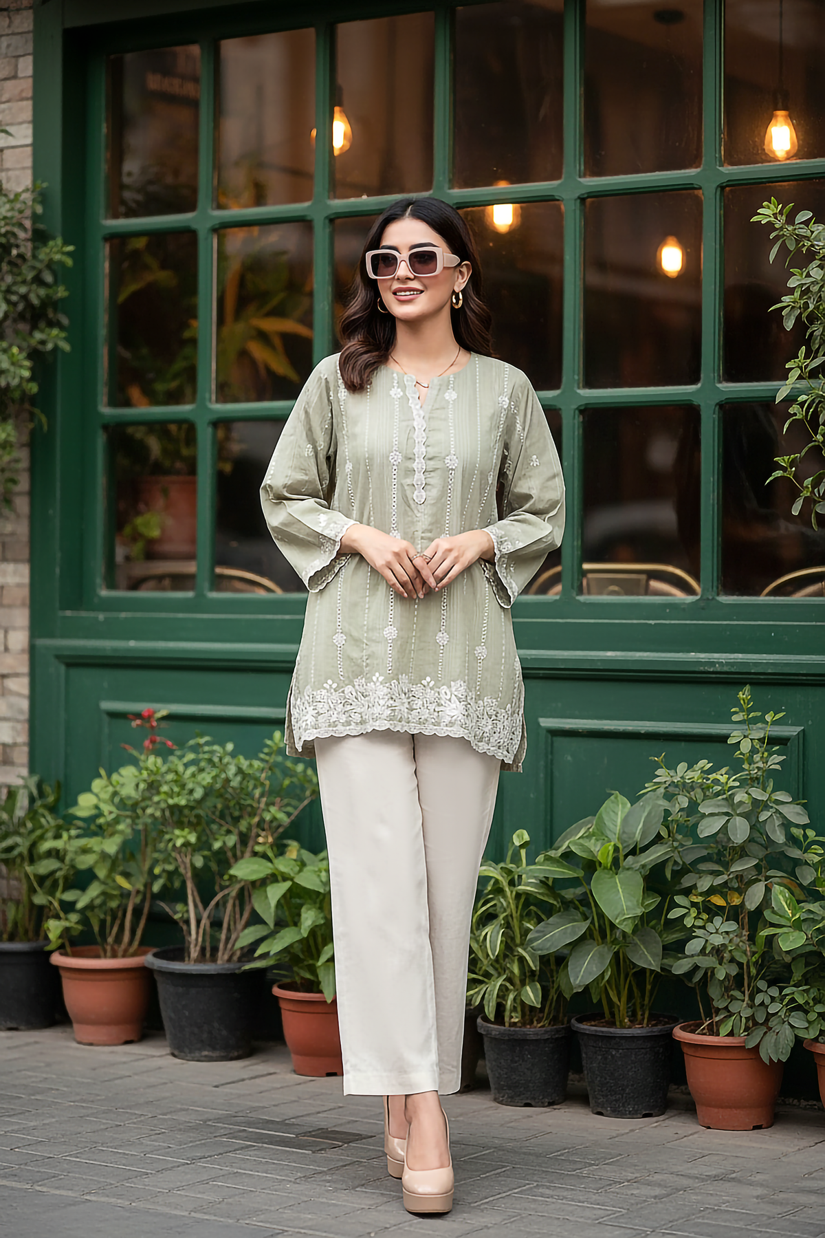 LSM -LG-UB-0282 One Piece Cotton Lawn