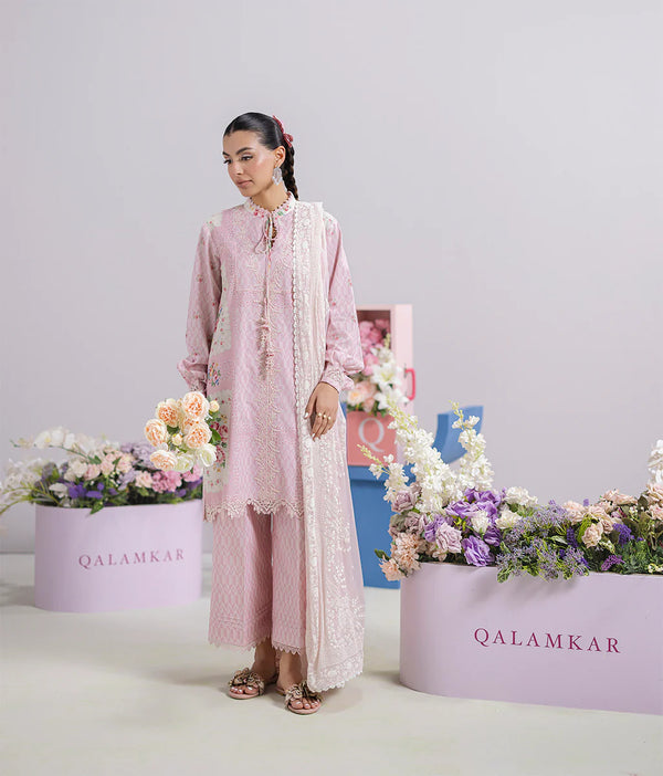 Qalamkar - EM-02B Kira 3 Piece Lawn