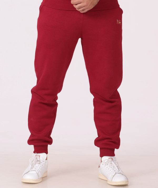 Rhubarb Red Jogger Pants - Men