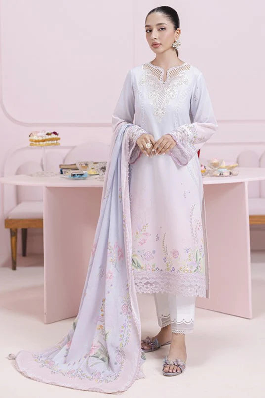 Qalamkar - EM-01B Blair 3 Piece Lawn
