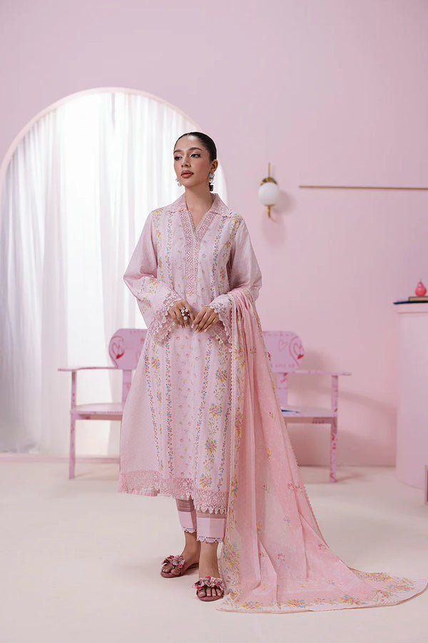 Qalamkar - EM-07B Eden 3 Piece Lawn