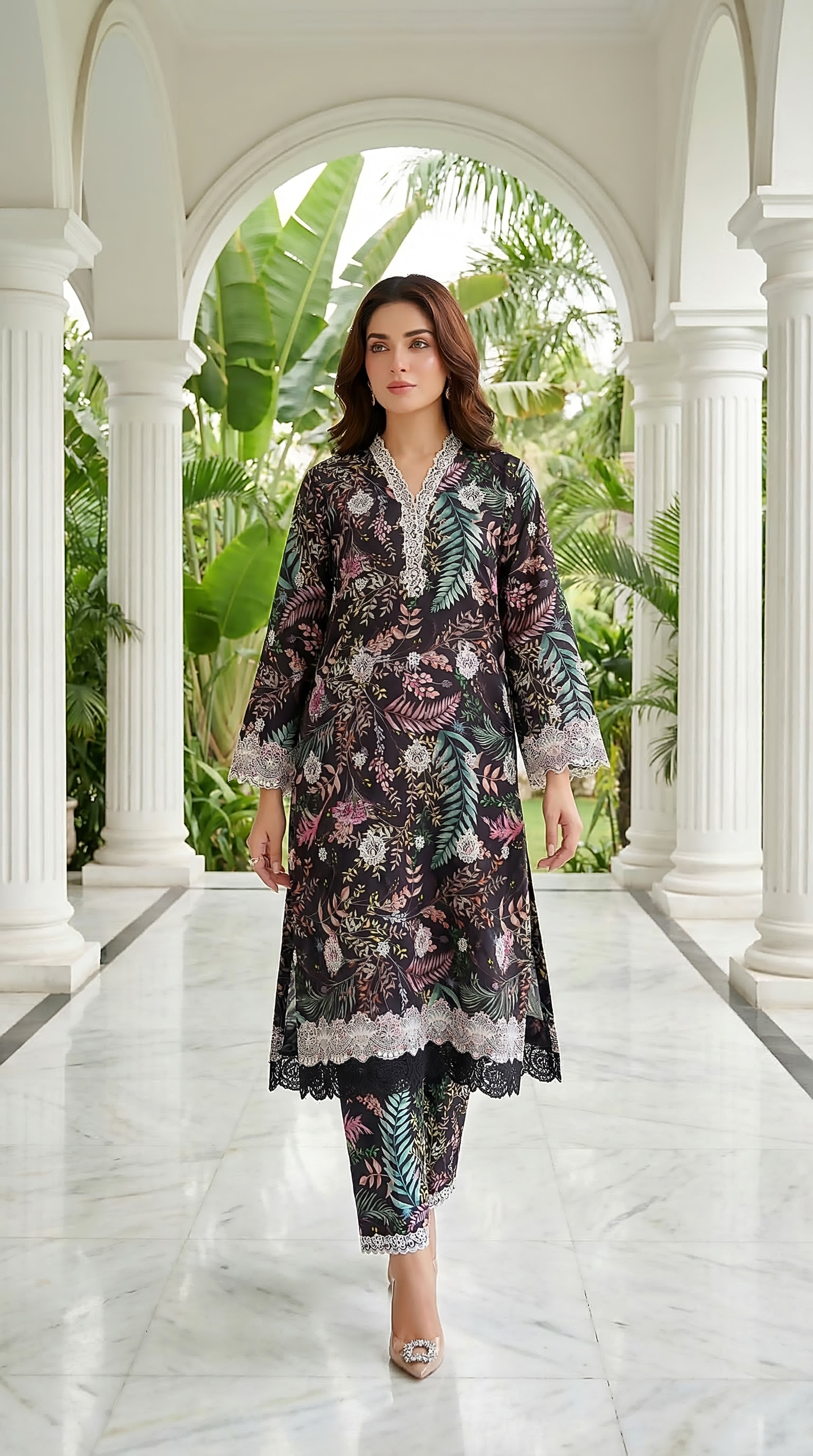 LSM Two Piece Cambric RTW Set Top And Pants – String & Thread