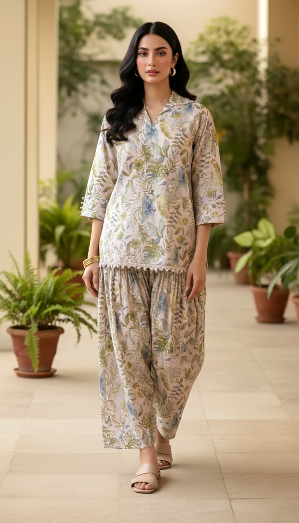LSM -LG-RK-0058 Two Piece Poly Cambric