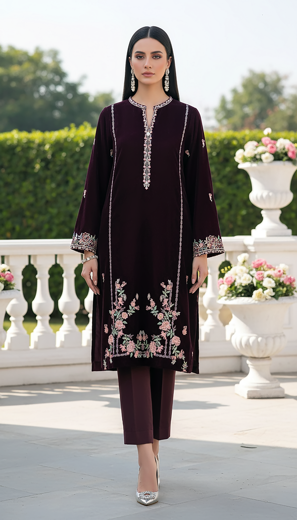 LSM -LG-UB-0251 One Piece Velvet