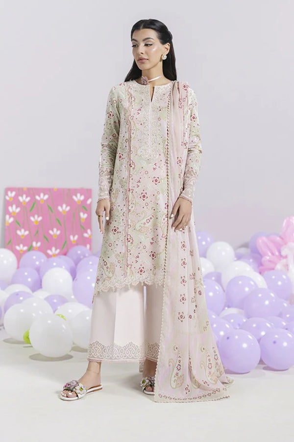 Qalamkar - EM-03B Mira 3 Piece Lawn