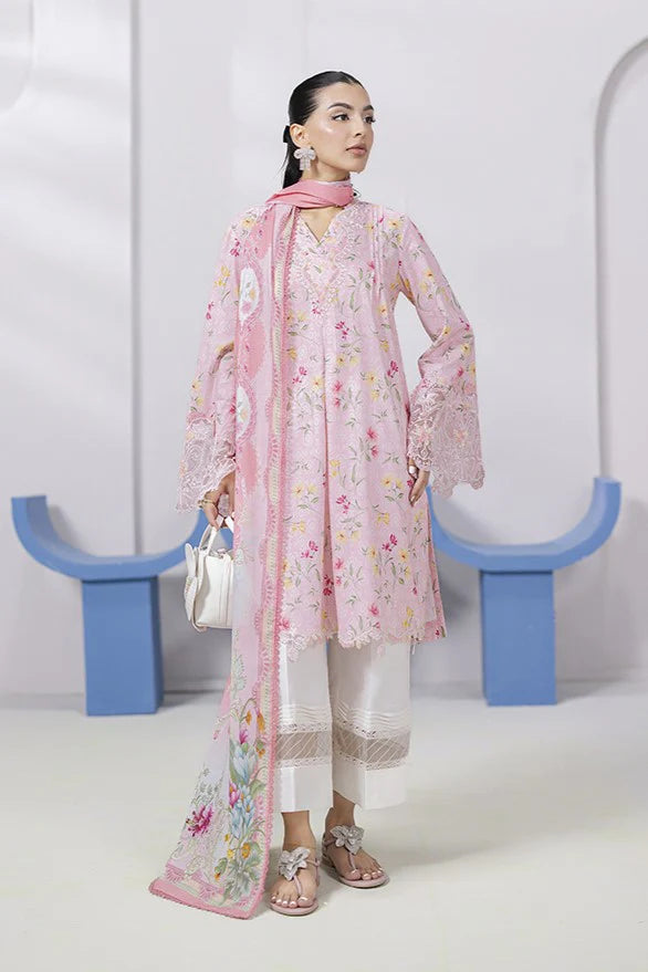 Qalamkar - EM-04A Vera 3 Piece Lawn