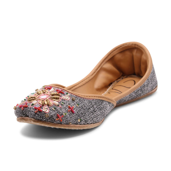Ghazal - Gray Jutti