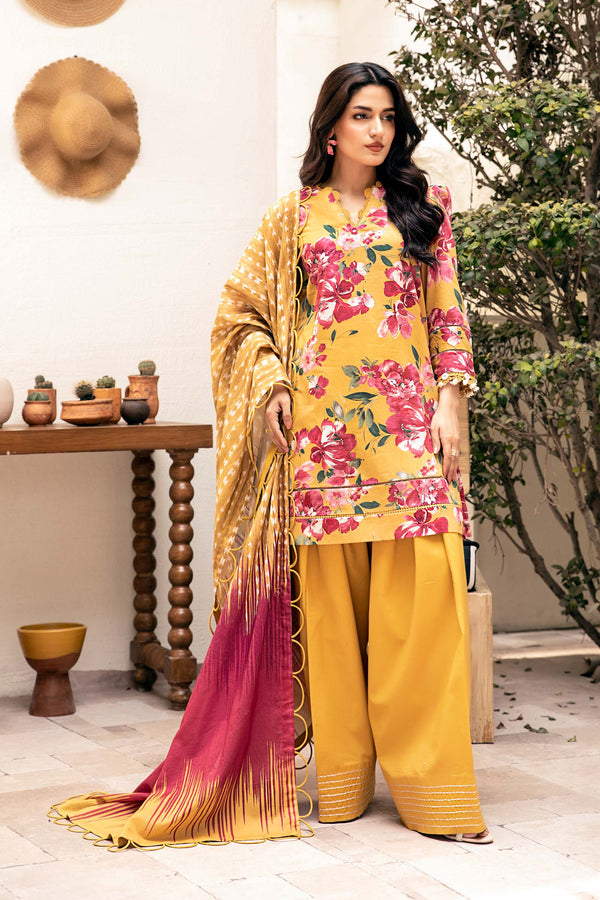 Maria B - MB-ELHV3-05 Three Piece Lawn