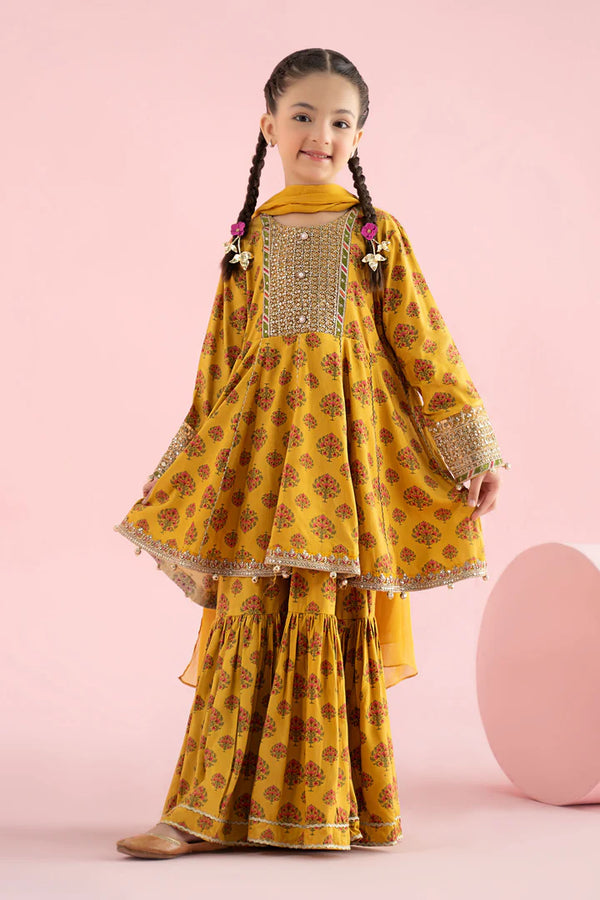 Maria B Kids - MKD-W25-04 Three Piece Linen