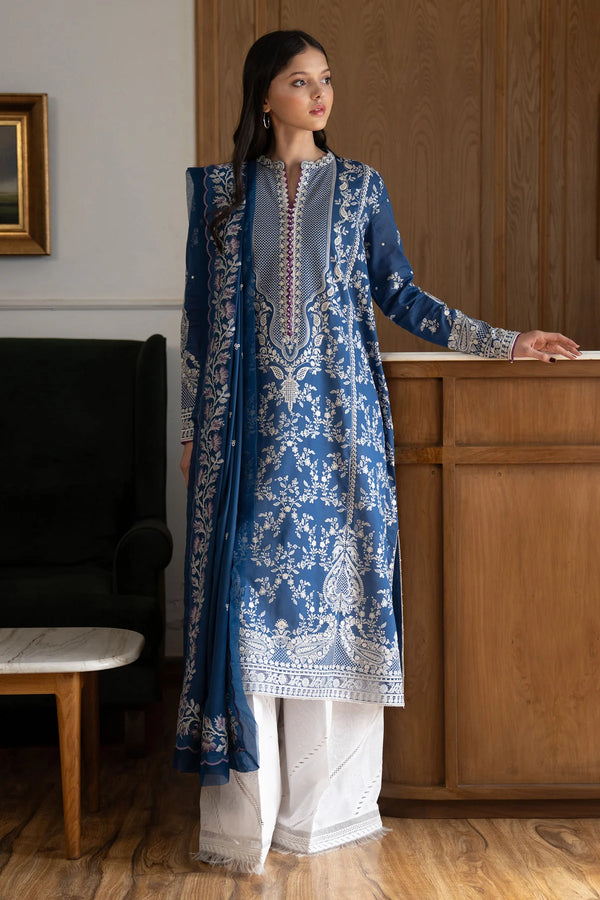 Zara Shahjahan - D8-B Mei Three Piece Embroided Lawn