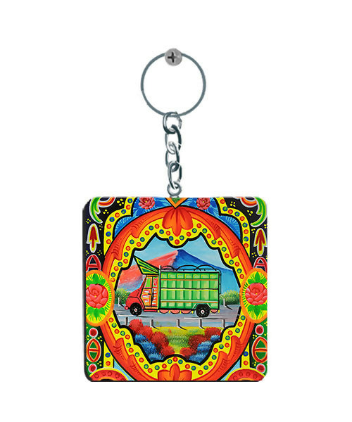 Gul Khan Printed Key Chains (Truck) – String & Thread