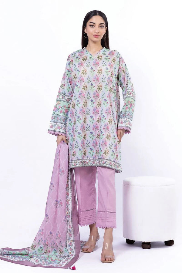 Khaadi - SS2226A Three Piece Printed Lawn Suit