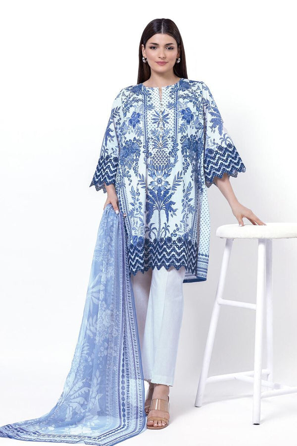 Khaadi - SS306A Three Piece Printed Lawn Suit