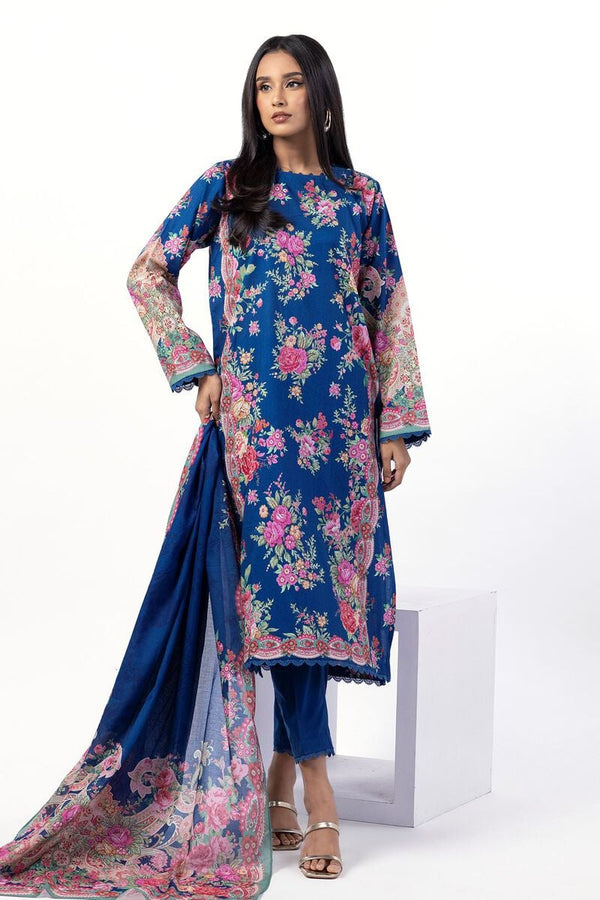 Khaadi - SS715A Three Piece Printed Lawn Suit