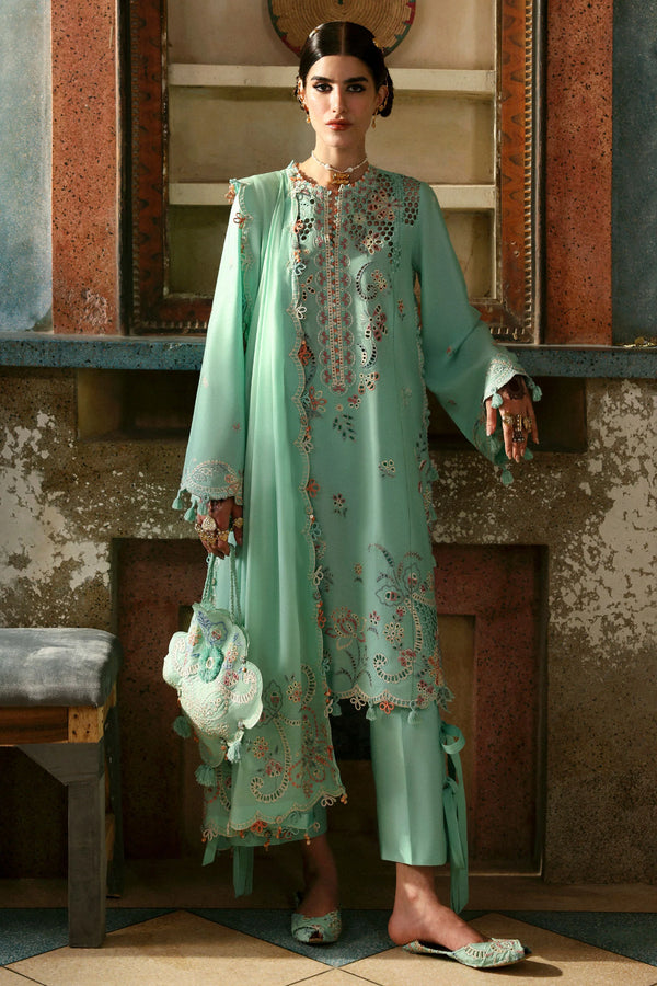 Zaha - ZF-25-05 Seher 3 Piece Embroidered Lawn