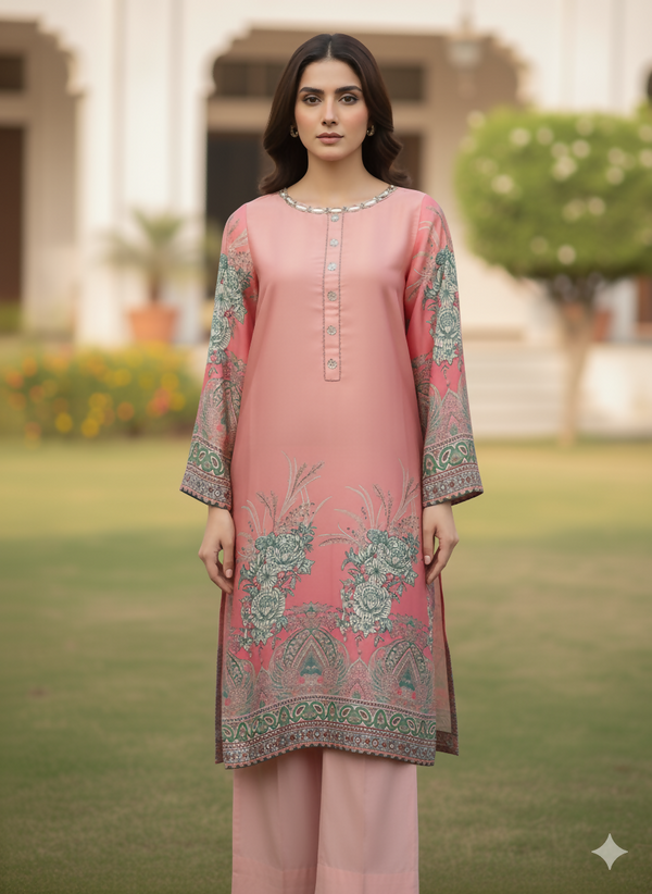 SOBIA SALMAN-SHAMOZ SILK SHIRT- 03