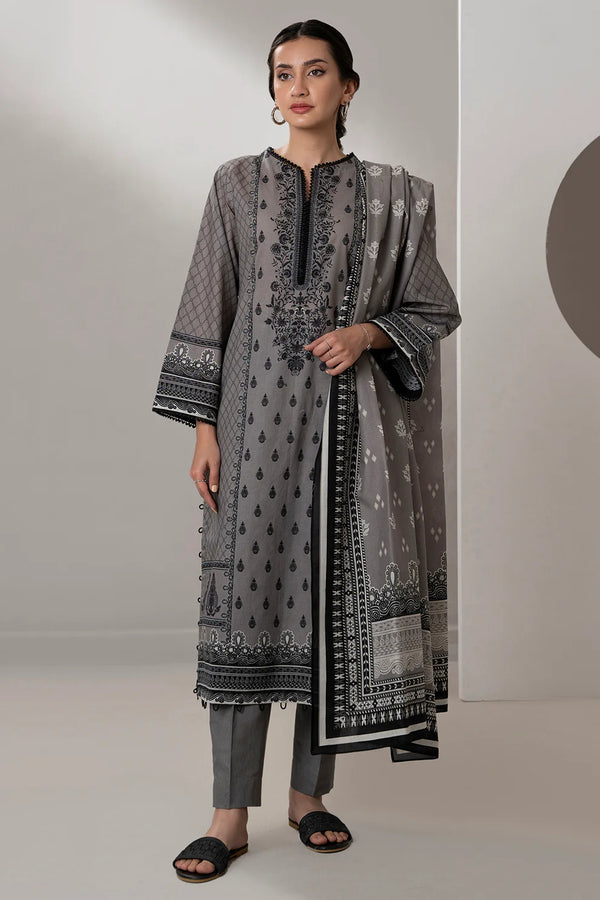 Zellbury - WUS25X30651 - 3 Piece Printed Lawn