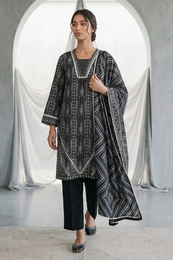 Black and White Pakistani Dresses Collection 2026