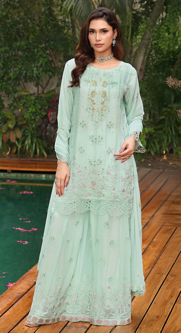 sachin and babi light blue dress Pakistani Casual Dresses At Discounted Prices in USA – String & Thread