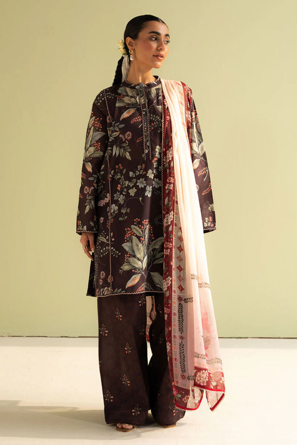 green emerald velvet dress Zara Shahjahan | Festive Eid 24 | ZC-2042