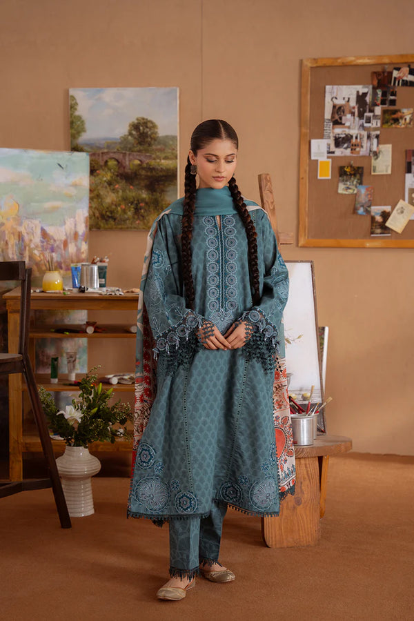 Saira Rizwan - Seren-B-SRL25-08 3 Piece Embroidered Lawn