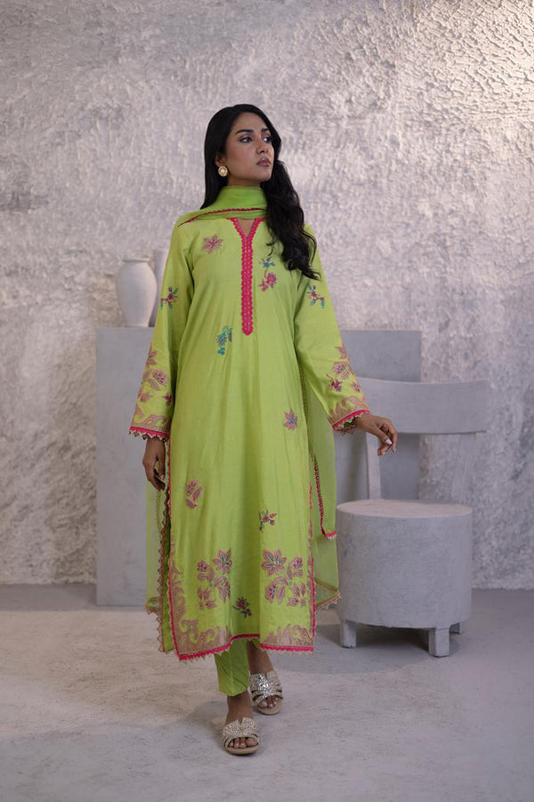 Annie Z - 07182504 3 Piece Khaadi Cotton