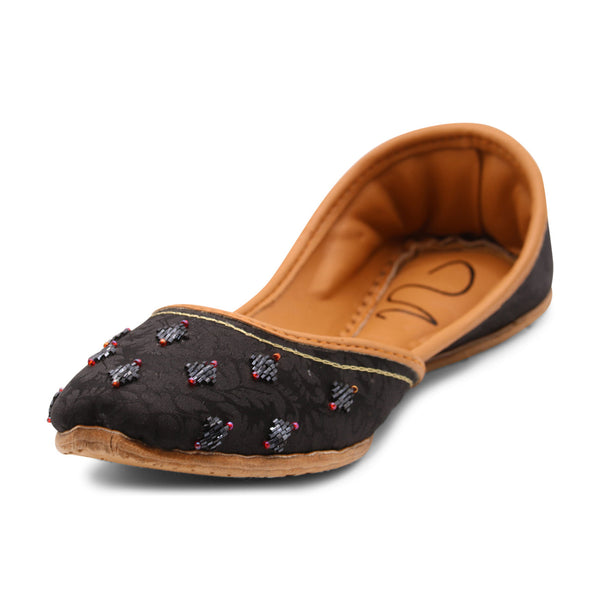 Nawabi - Black Jutti