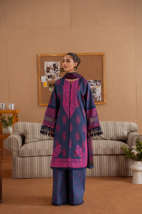 Saira Rizwan - Elara-B-SRL25-01 3 Piece Embroidered Lawn