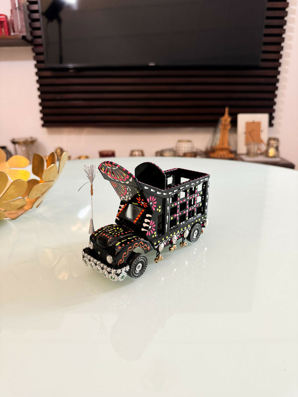 Gul Khan Cone Art Black Stationery Truck Design