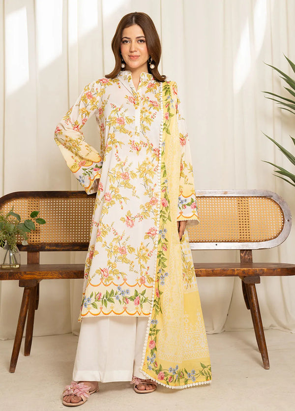 Zara Shahjahan - Coco-D02 3 Piece Printed Lawn