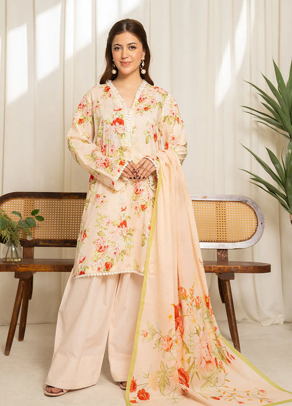 Zara Shahjahan - Coco-D04 3 Piece Printed Lawn