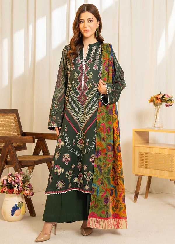 Zara Shahjahan - Coco-D07 3 Piece Printed Lawn