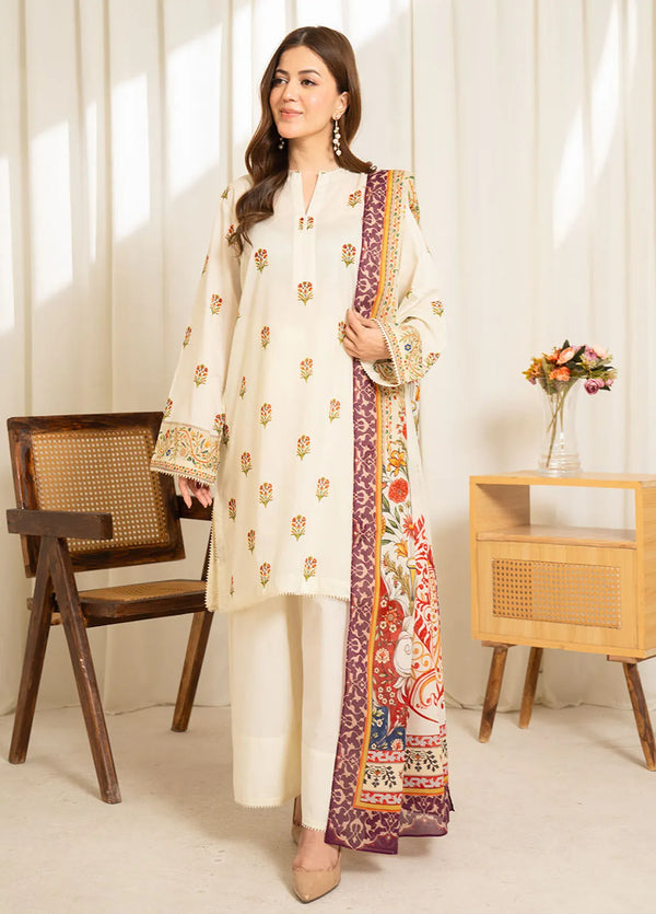 Zara Shahjahan - Coco-D09 3 Piece Printed Lawn