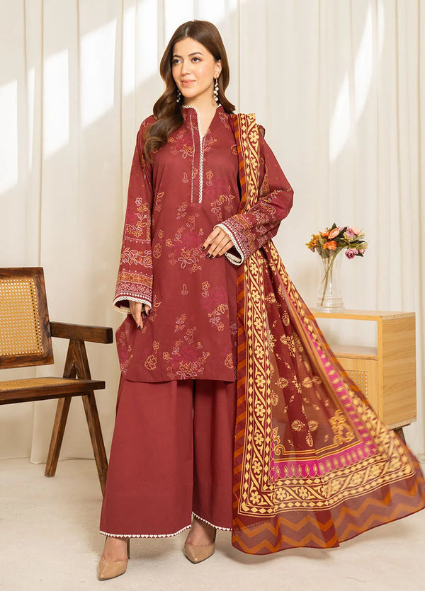 Zara Shahjahan - Coco-D10 3 Piece Printed Lawn