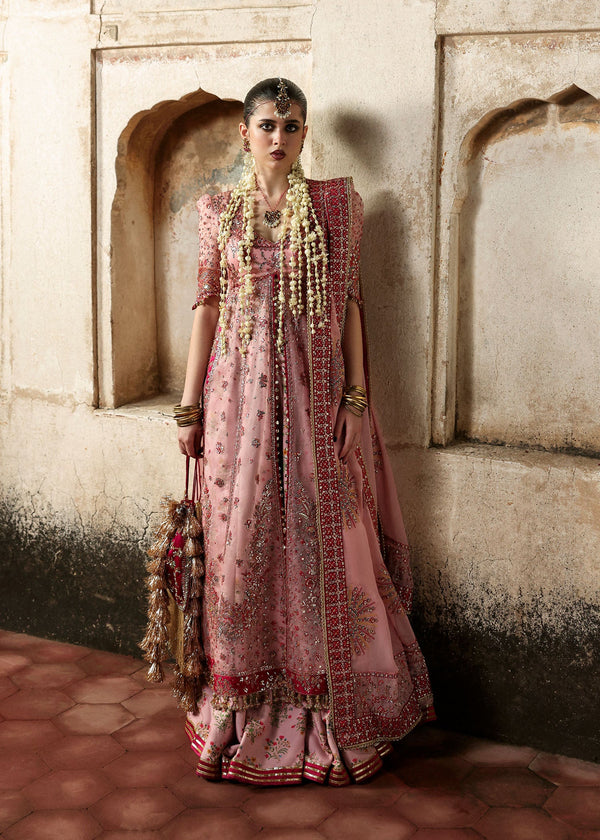 Hussain Rehar - D-751 - Roshanara Three Piece Embroidered Organza
