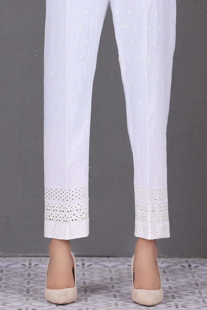 Buy AliColours Pakistani Embroidered Jute Cotton Cigarette Pant. at  Amazon.in